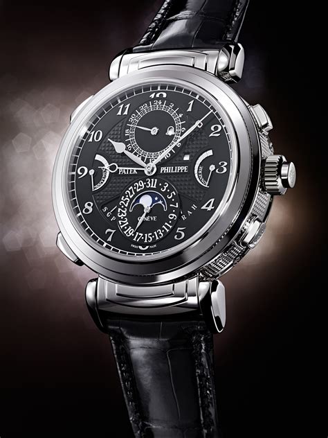 mens patek philippe complications watches|Patek Philippe grandmaster chime watch.